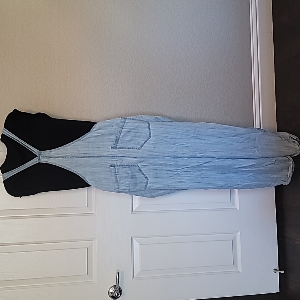 Lightweight Denim Overalls